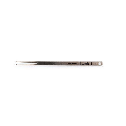 Titanium Camping Fruit Fork Teafork Outdoor Cookware Backpacking Hiking Picnic Trekking Solo Camping